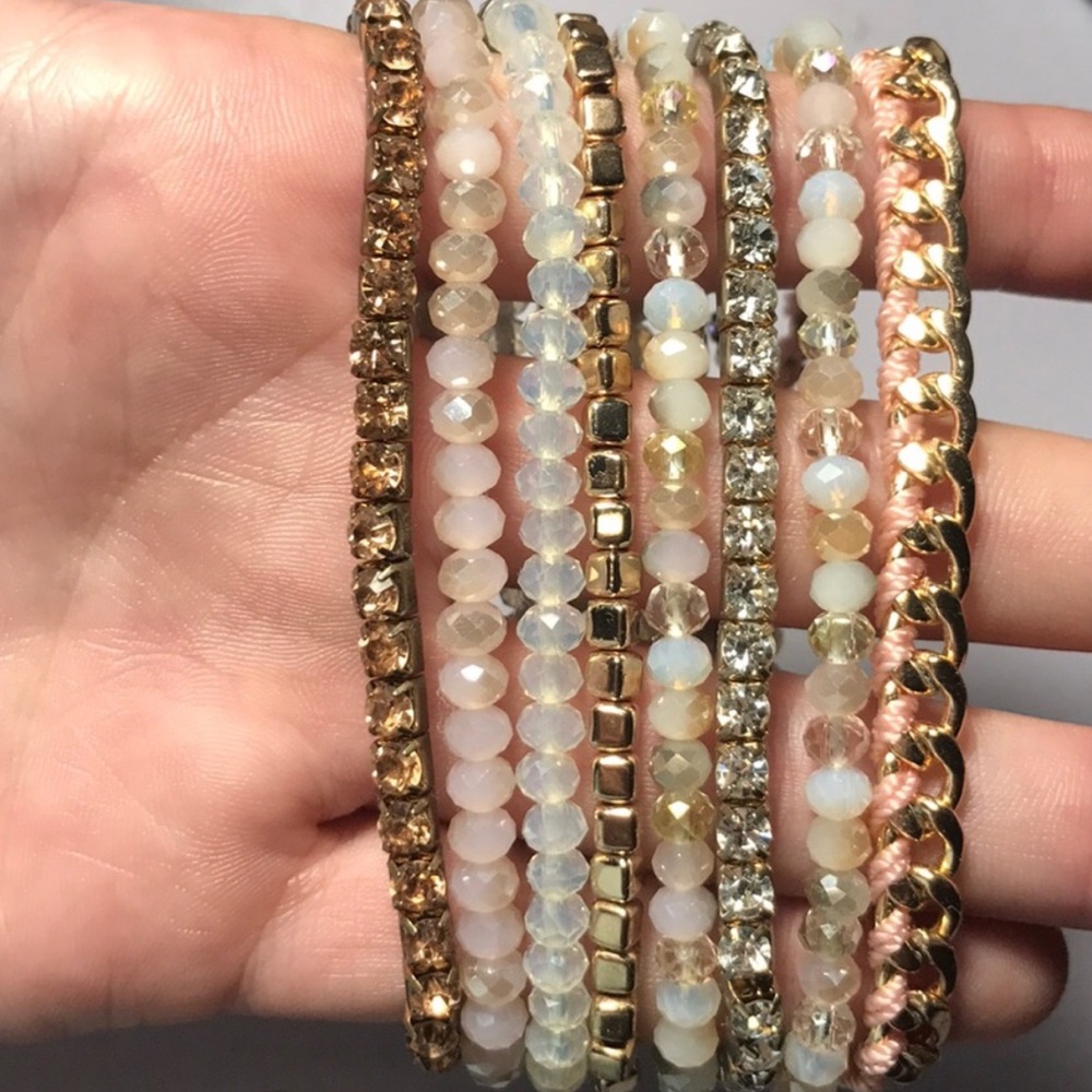 Aldo stretch bracelets